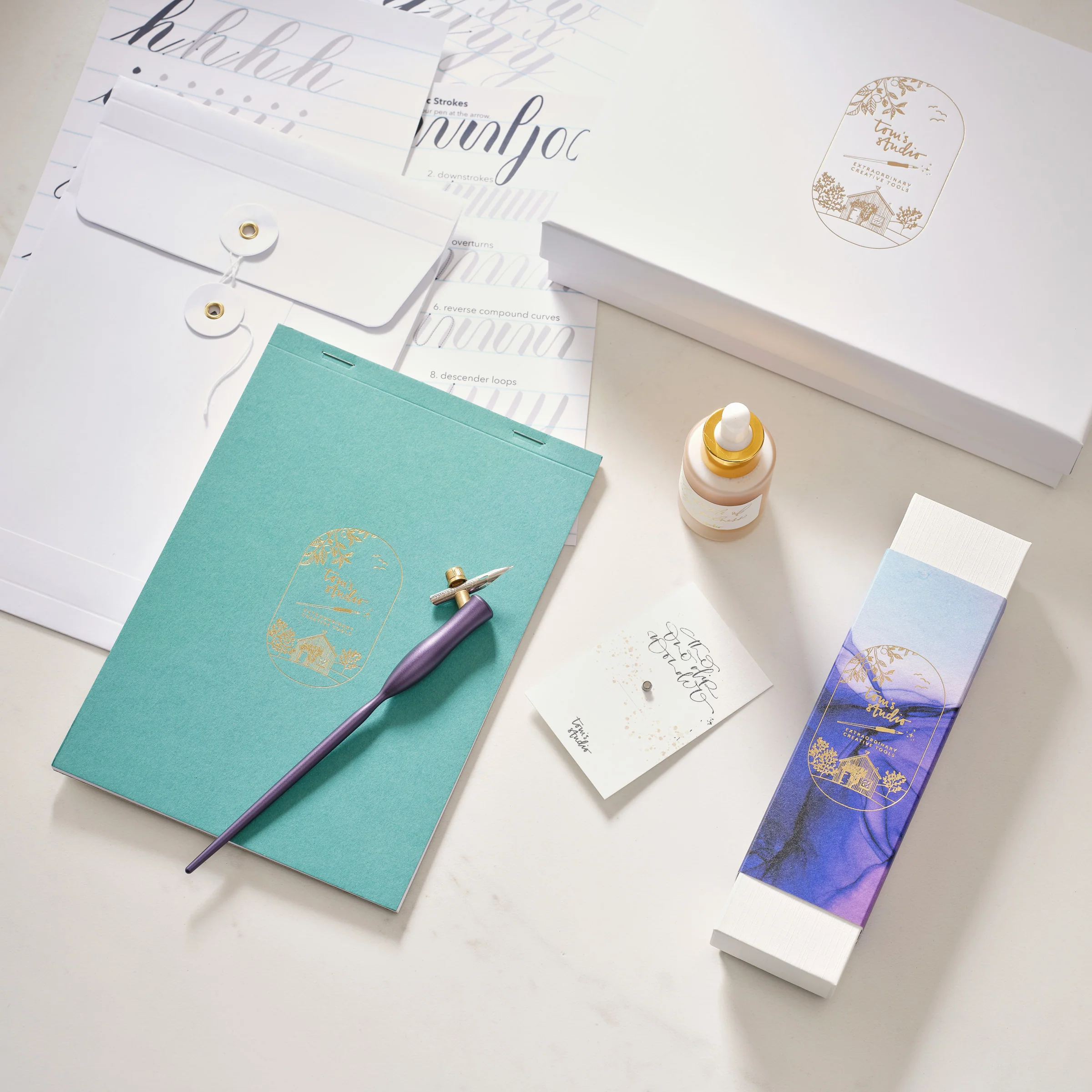 Luxury Modern Calligraphy Kit | Tom's Studio